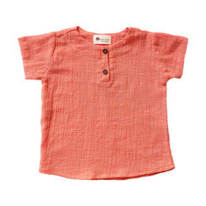 Camisa Bata Trend Coral Pomelo