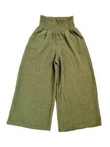 Calça Pantalona Trend Oliva Verde